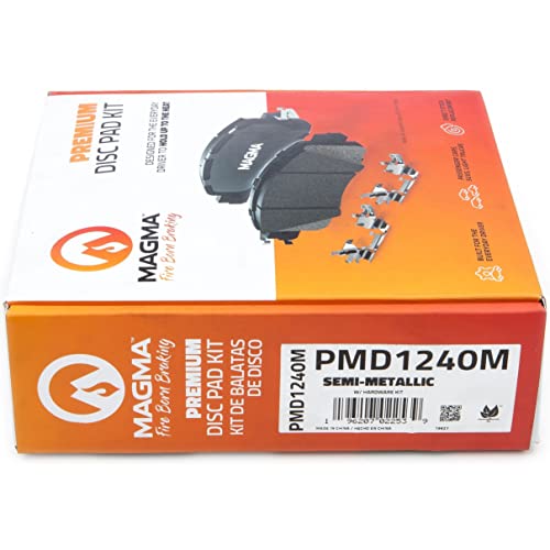 MAGMA Premium Semi-Metallic Brake Pads PMD1240M