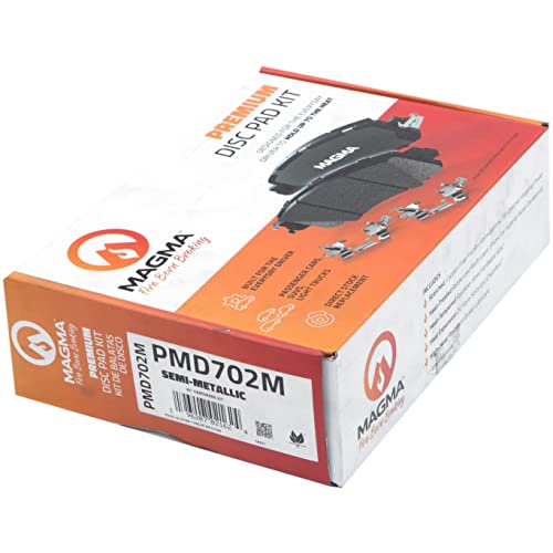 MAGMA Premium PMD702M Semi-Metallic Brake Pads
