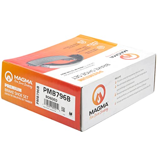 MAGMA Premium Parking Brake Shoes PMB796B
