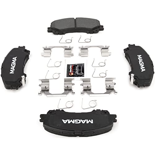 MAGMA Premium PMD1736C Ceramic Brake Pads, Front