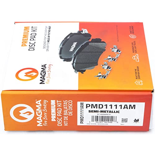 MAGMA Premium Semi-Metallic Brake Pads PMD1111AM