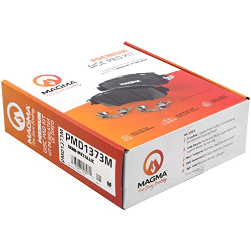 MAGMA Premium Semi-Metallic Brake Pads PMD1373M