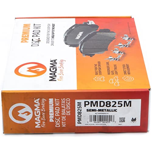 MAGMA Premium Semi-Metallic Brake Pads PMD825M