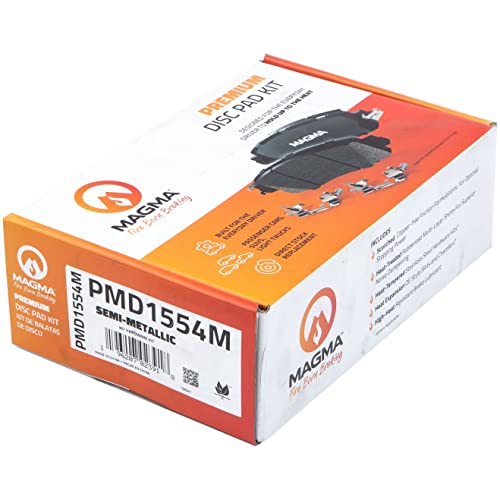 MAGMA Premium Semi-Metallic Brake Pads PMD1554M