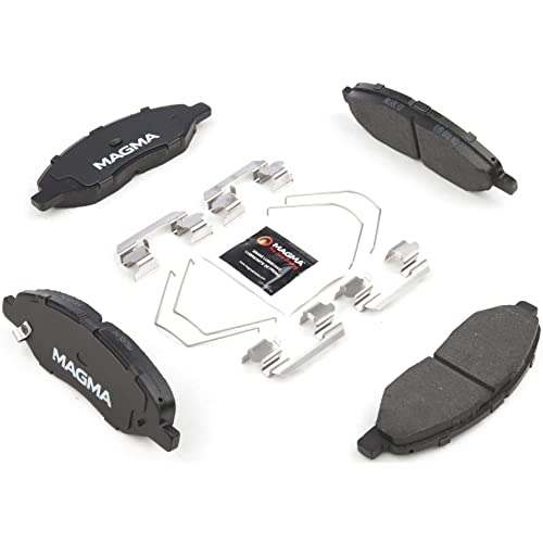 MAGMA Premium PMD1345C Ceramic Brake Pads, Front
