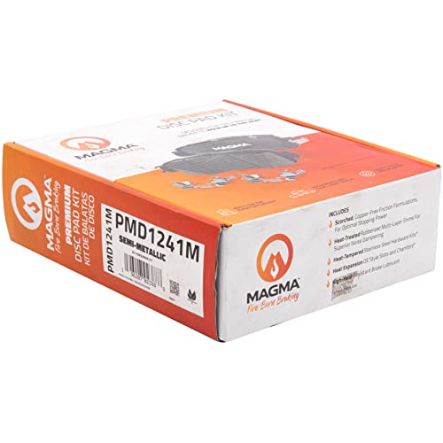 MAGMA Premium Semi-Metallic Brake Pads PMD1241M