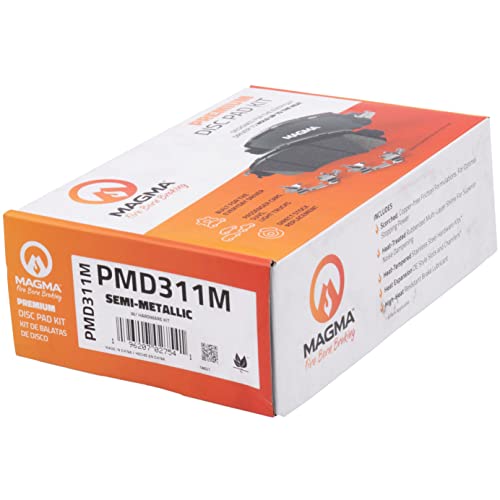 MAGMA Premium Semi-Metallic Brake Pads PMD311M