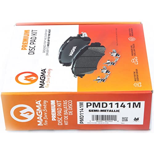 MAGMA Premium Semi-Metallic Brake Pads PMD1141M