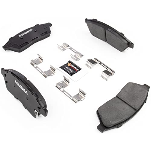 MAGMA Premium PMD1422C Ceramic Brake Pads, Front