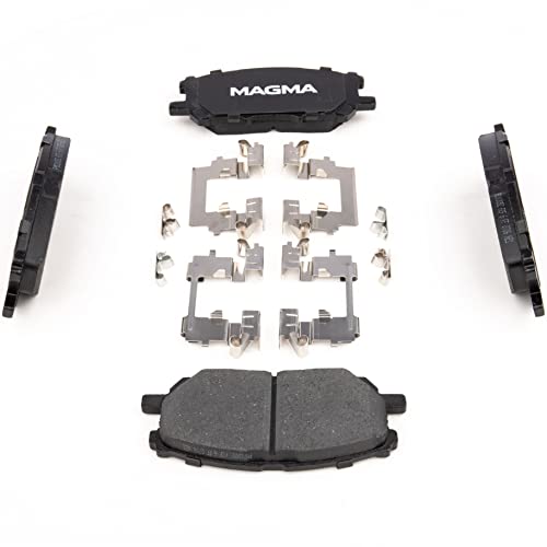 MAGMA Premium PMD1005C Ceramic Brake Pads, Front