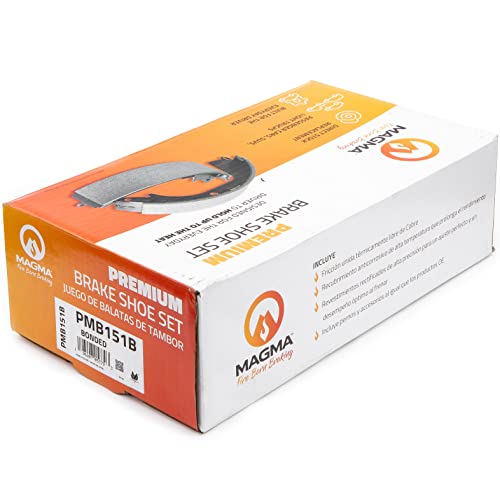 MAGMA Premium PMB151B Bonded Shoes, Rear