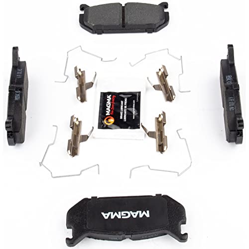 MAGMA Premium PMD584C Ceramic Brake Pads, Rear