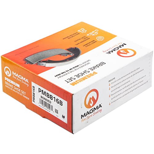 MAGMA Premium Parking Brake Shoes PMB816B