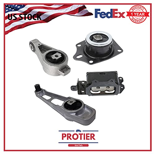 Westar ETK-003 Engine & Trans Mounts Set 4PCS for Chrysler Passenger Car PT Cruiser L4 2.4L 148ci 2003-2010
