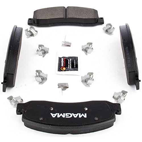 MAGMA Premium PMD1333M Semi-Metallic Brake Pads, Front