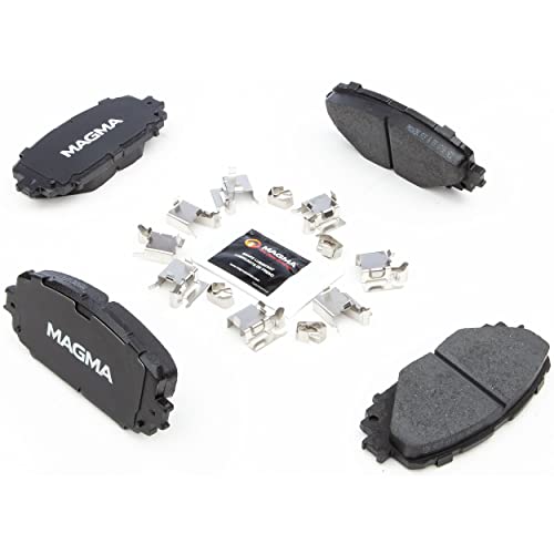 MAGMA Premium PMD1628C Ceramic Brake Pads, Front