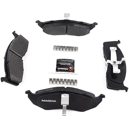 MAGMA Premium PMD591M Semi-Metallic Brake Pads, Front
