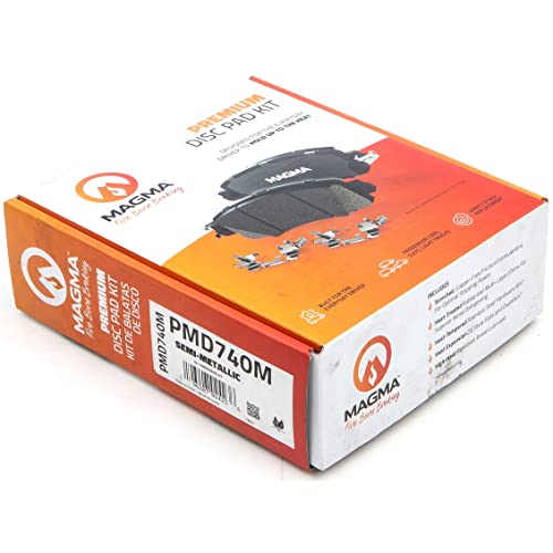 MAGMA Premium Semi-Metallic Brake Pads PMD740M