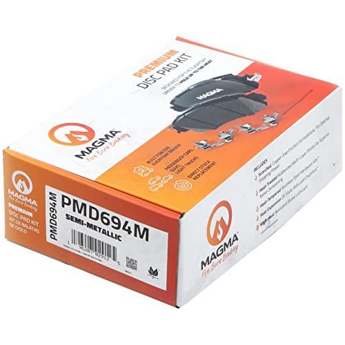 MAGMA Premium Semi-Metallic Brake Pads PMD694M