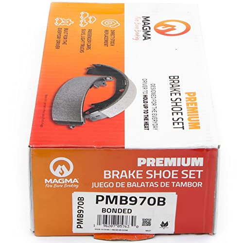 MAGMA Premium Parking Brake Shoes PMB970B