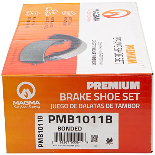 MAGMA Premium PMB1011B Bonded Shoes, Rear