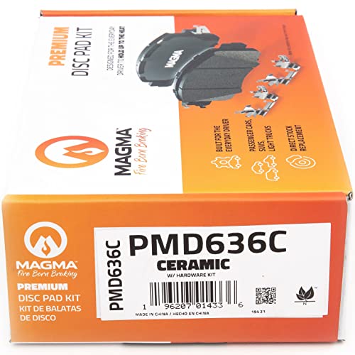 MAGMA Premium Ceramic Brake Pads PMD636C