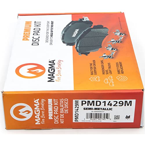 MAGMA Premium Semi-Metallic Brake Pads PMD1429M