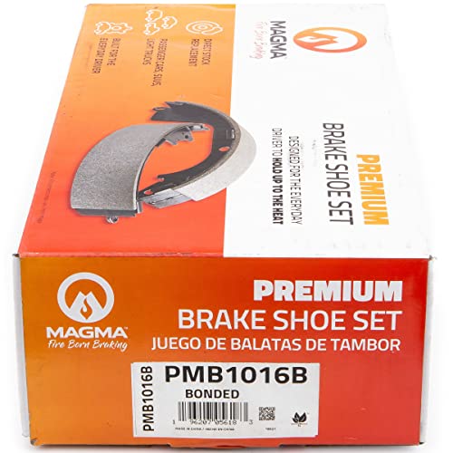MAGMA Premium PMB1016B Bonded Shoes, Rear