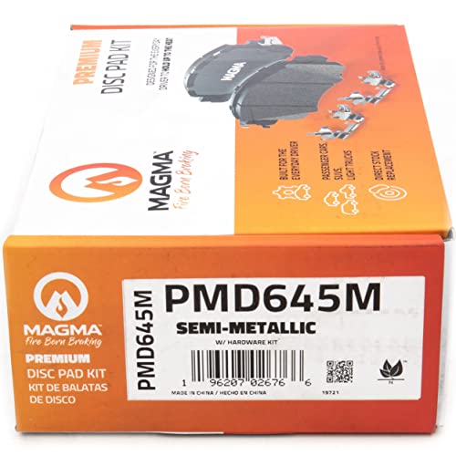MAGMA Premium Semi-Metallic Brake Pads PMD645M