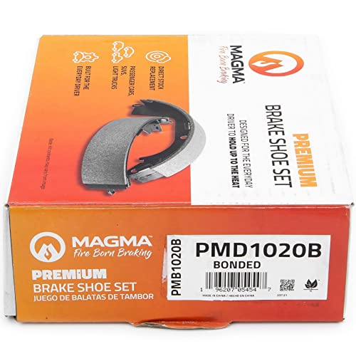 MAGMA Premium PMB1020B Bonded Shoes, Rear