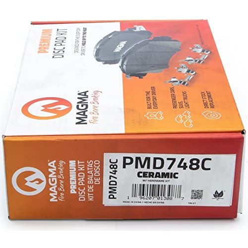 MAGMA Premium Ceramic Brake Pads PMD748C