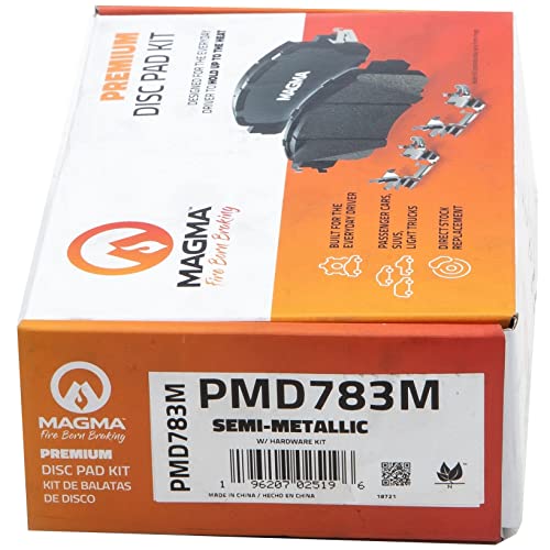 MAGMA Premium Semi-Metallic Brake Pads PMD783M
