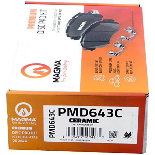 MAGMA Premium Ceramic Brake Pads PMD643C