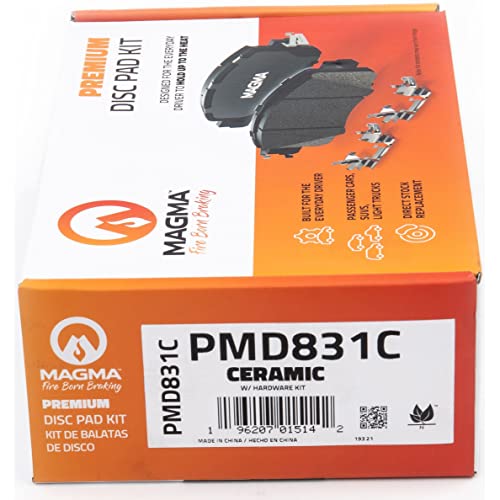 MAGMA Premium Ceramic Brake Pads PMD831C