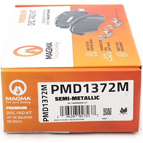 MAGMA Premium Semi-Metallic Brake Pads PMD1372M