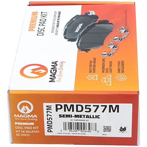 MAGMA Premium Semi-Metallic Brake Pads PMD577M