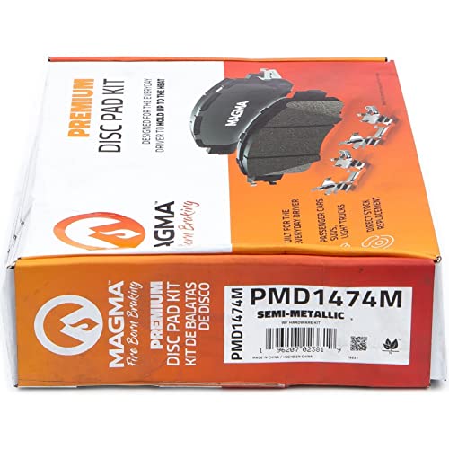 MAGMA Premium Semi-Metallic Brake Pads PMD1474M