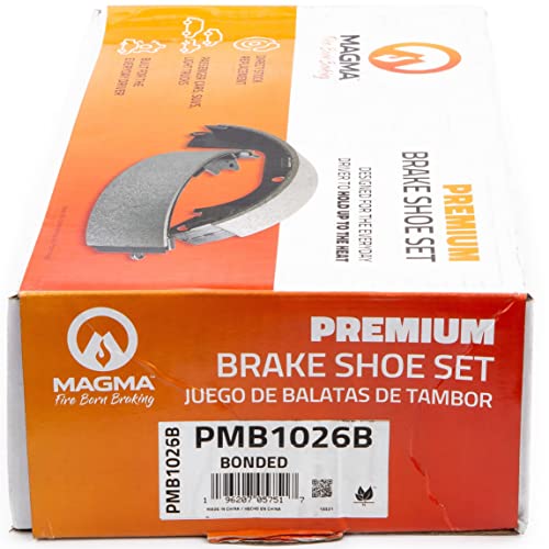 MAGMA Premium PMB1026B Bonded Shoes, Rear