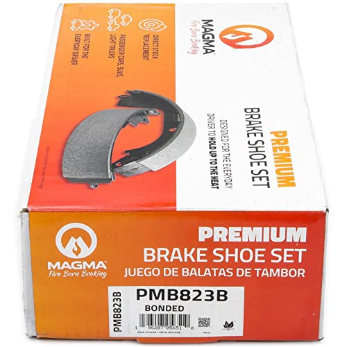 MAGMA Premium Parking Brake Shoes PMB823B