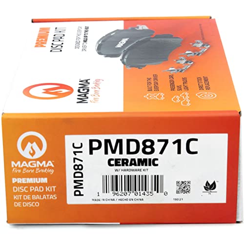 MAGMA Premium Ceramic Brake Pads PMD871C