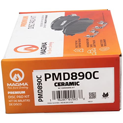 MAGMA Premium Ceramic Brake Pads PMD890C