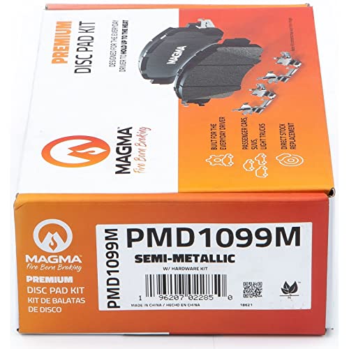 MAGMA Premium Semi-Metallic Brake Pads PMD1099M