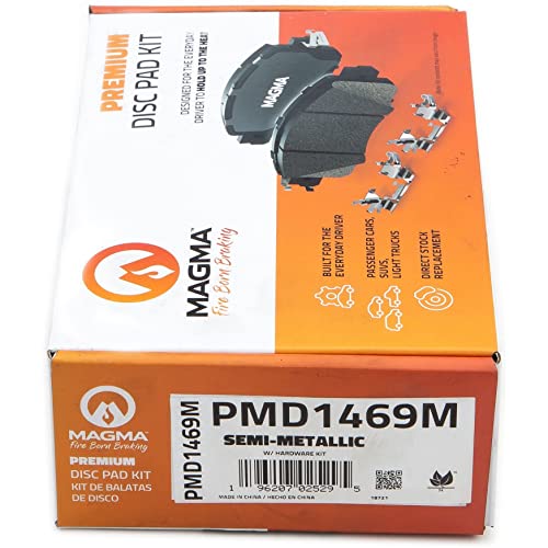 MAGMA Premium Semi-Metallic Brake Pads PMD1469M