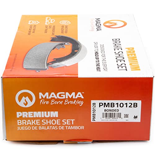MAGMA Premium PMB1012B Bonded Shoes, Rear