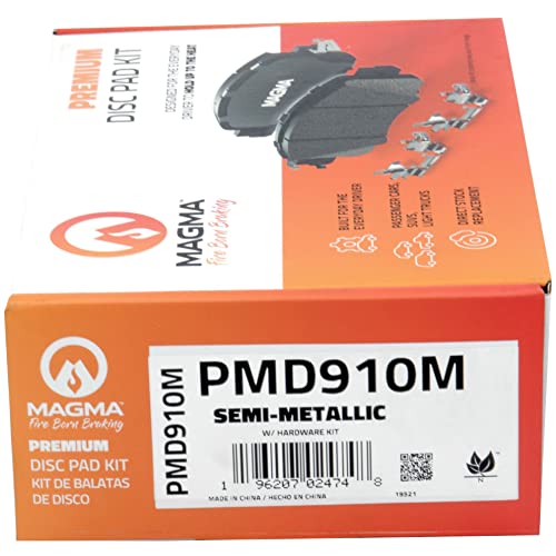 MAGMA Premium Semi-Metallic Brake Pads PMD910M