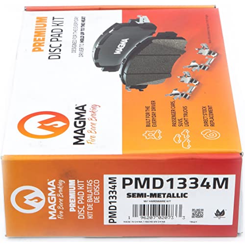 MAGMA Premium Semi-Metallic Brake Pads PMD1334M