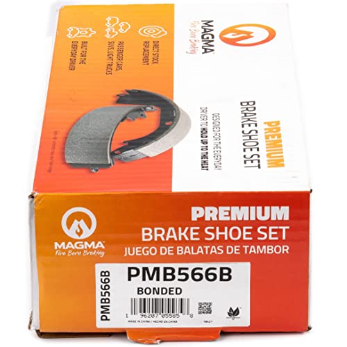 MAGMA Premium PMB566B Bonded Shoes, Rear