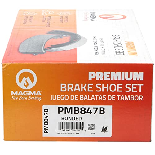 MAGMA Premium Parking Brake Shoes PMB847B