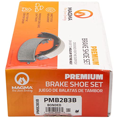 MAGMA Premium PMB283B Bonded Shoes, Rear