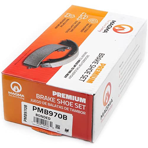 MAGMA Premium Parking Brake Shoes PMB970B